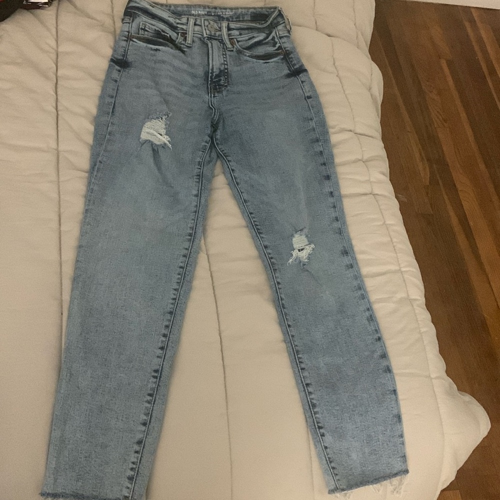 Blue jeans HIGH RISE!